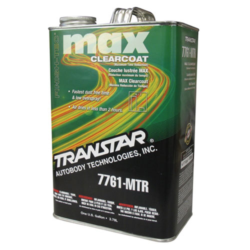 7764-6877 Transtar Finish-Tec Max Clearcoat Quart with  1/2 Pint Spot & Panel