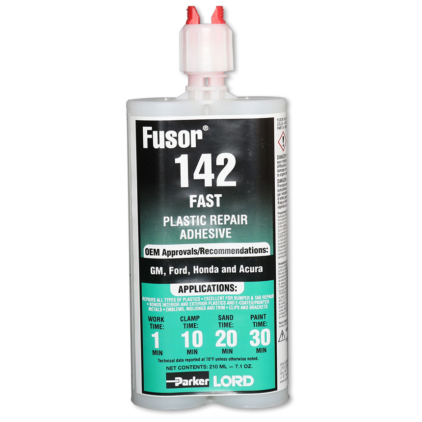 Lord Fusor Fast Plastic Repair Adhesive, Plastic Repair: Auto Body Toolmart