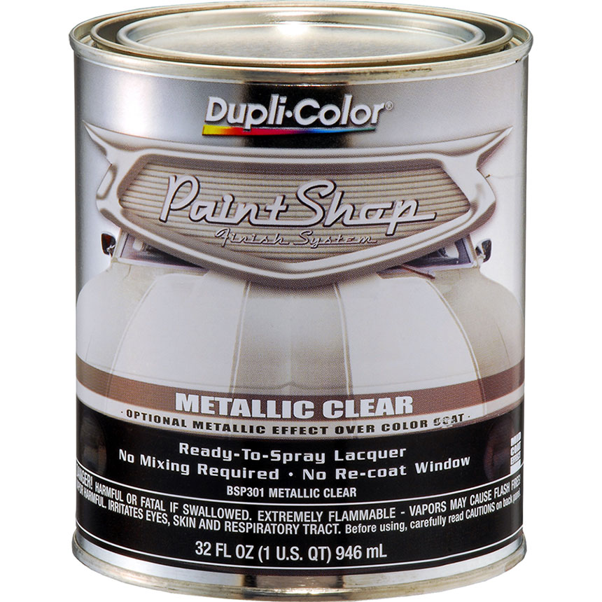 Dupli-Color Paint Shop Finishing System Metallic Clear Coat - BSP301