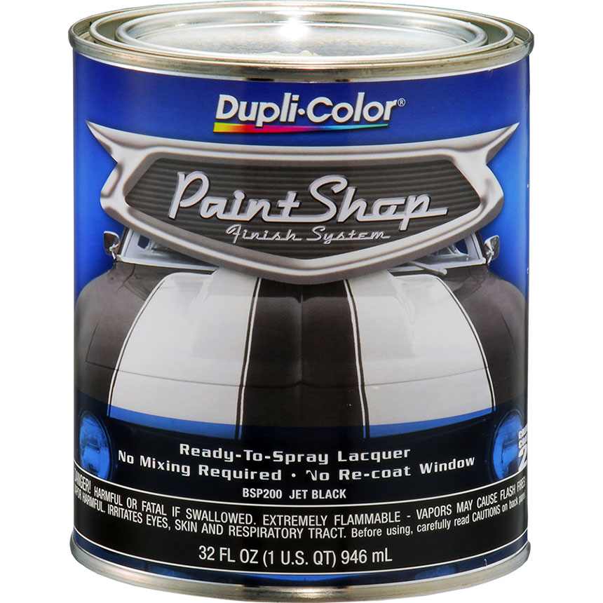 Dupli Color Paint Finishing System Jet Black Bsp200 - What Color Primer Should I Use For Black Paint