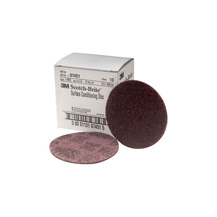 3M 07450 Scotch-Brite Brown Surface Conditioning Disc 