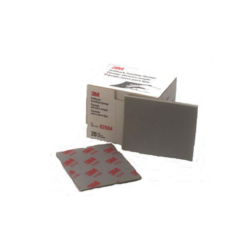 20 MICRO FINE GRIT 1200-1500 Softback Sanding Sponge Hand Abrasive Sheet WET/DRY 