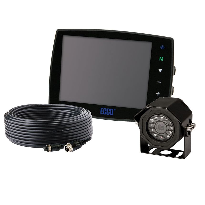 ECCO Camera System Kit with 7.0 LCD High-resolution Colour Monitor