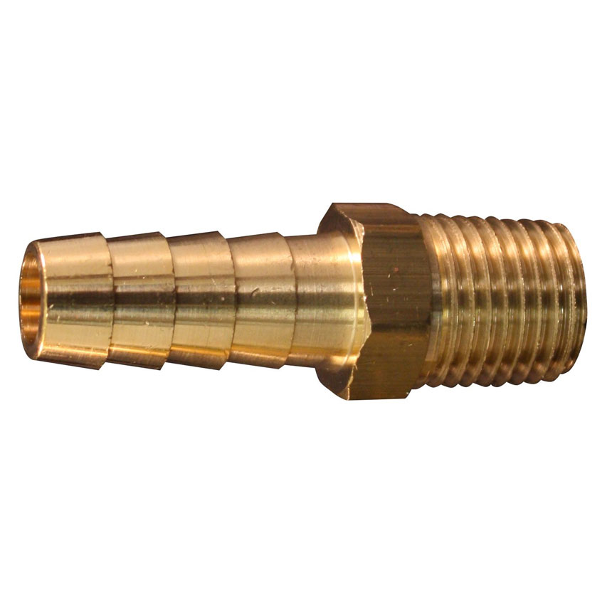 1/4" to 3/8" Mil Type Barb Coupler