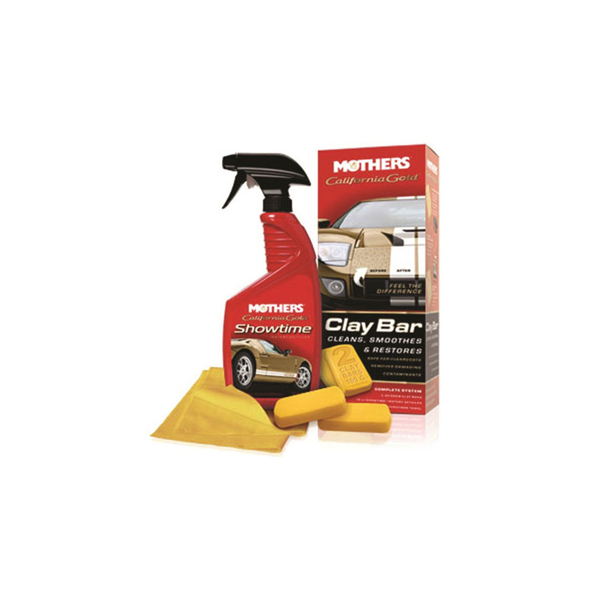 Mothers California Gold Clay Bar System - 07240, Polishes: Auto Body  Toolmart