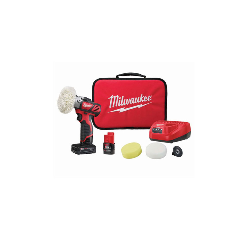 M12 Variable Speed Polisher//Sander With 5 Piece Accessory Kit