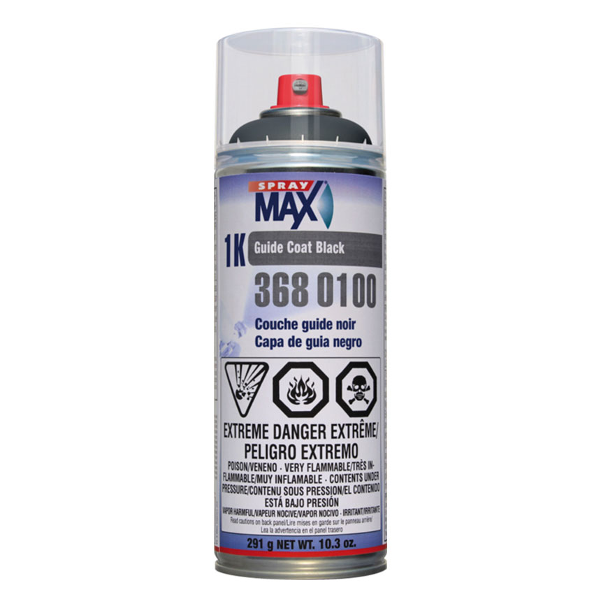 SprayMax 1K Guide Coat Black - 3680100