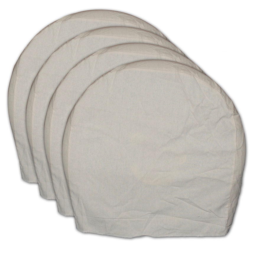 Canvas Wheel Covers Wheel Maskers 4pcs./set Fits up to 15" 