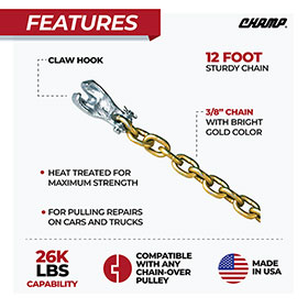 1012-Champ-12-foot-Chain-with-Claw-Hook