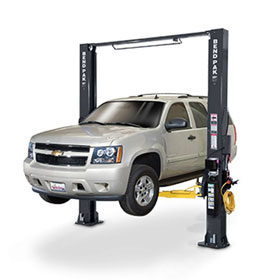 Bendpak 10,000 Lb. 2-Post Dual-Width Clearfloor Lift with Low-Pro Arms - XPR-10S-LP